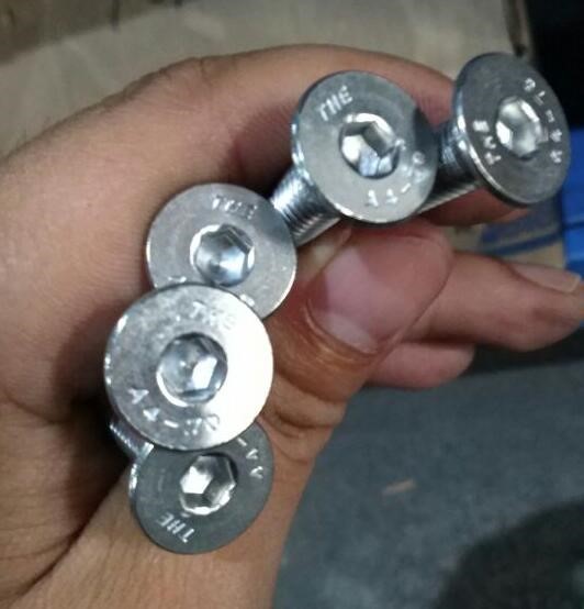 Mirror polished DIN 7991 M4~M16
