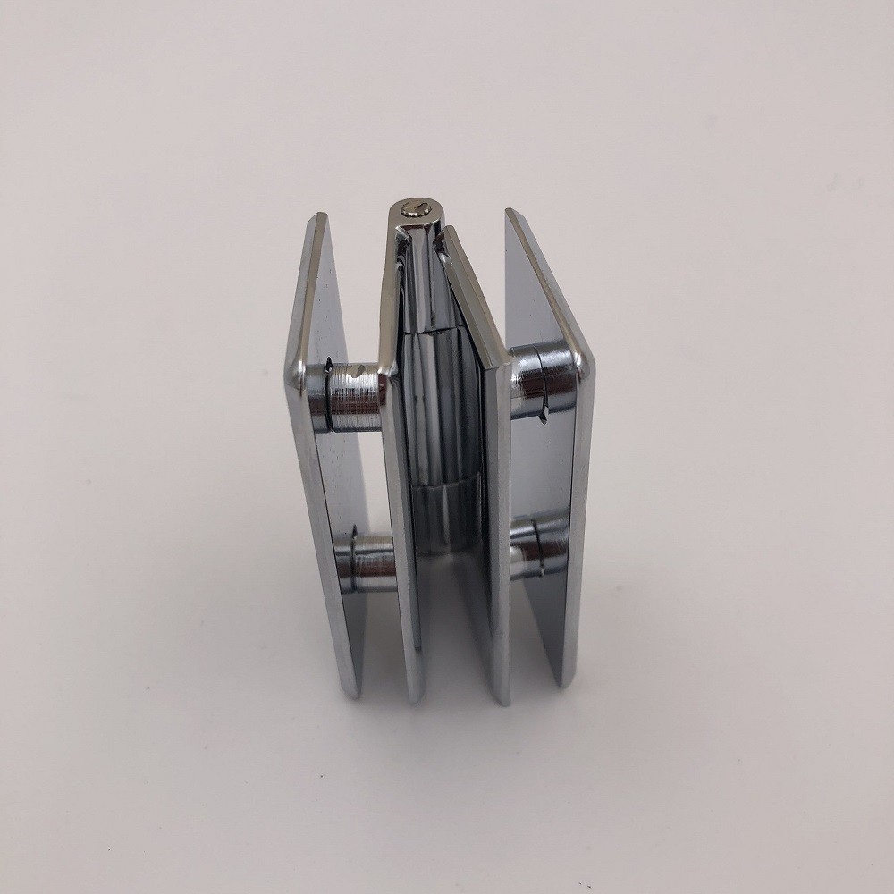 big dual glass hinge