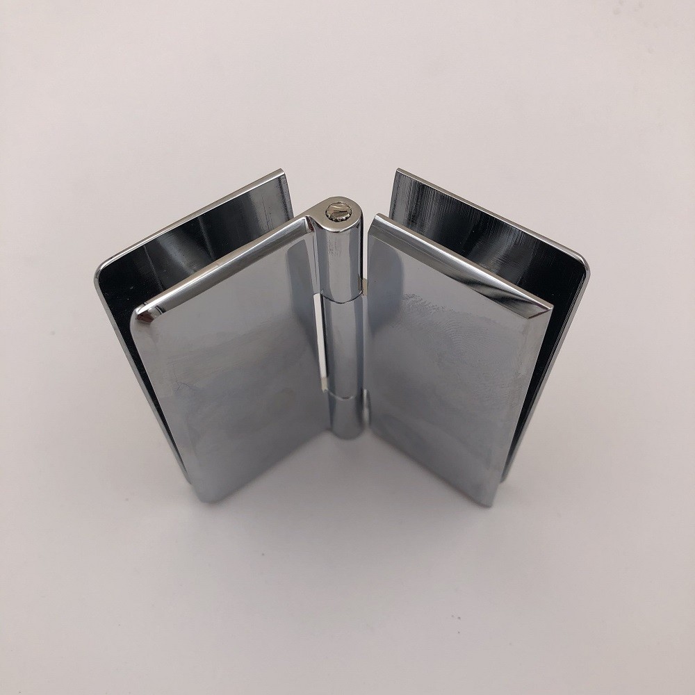 big dual glass hinge