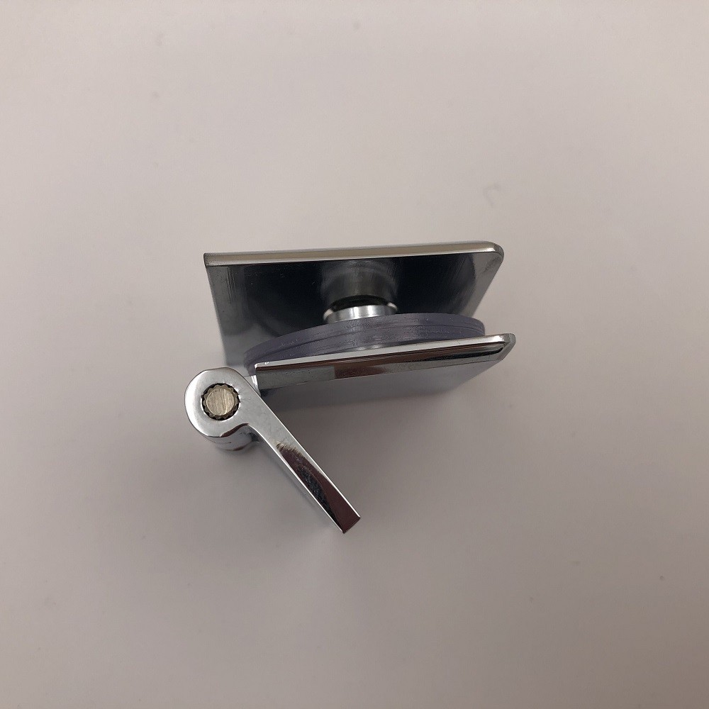 small single glass hinge