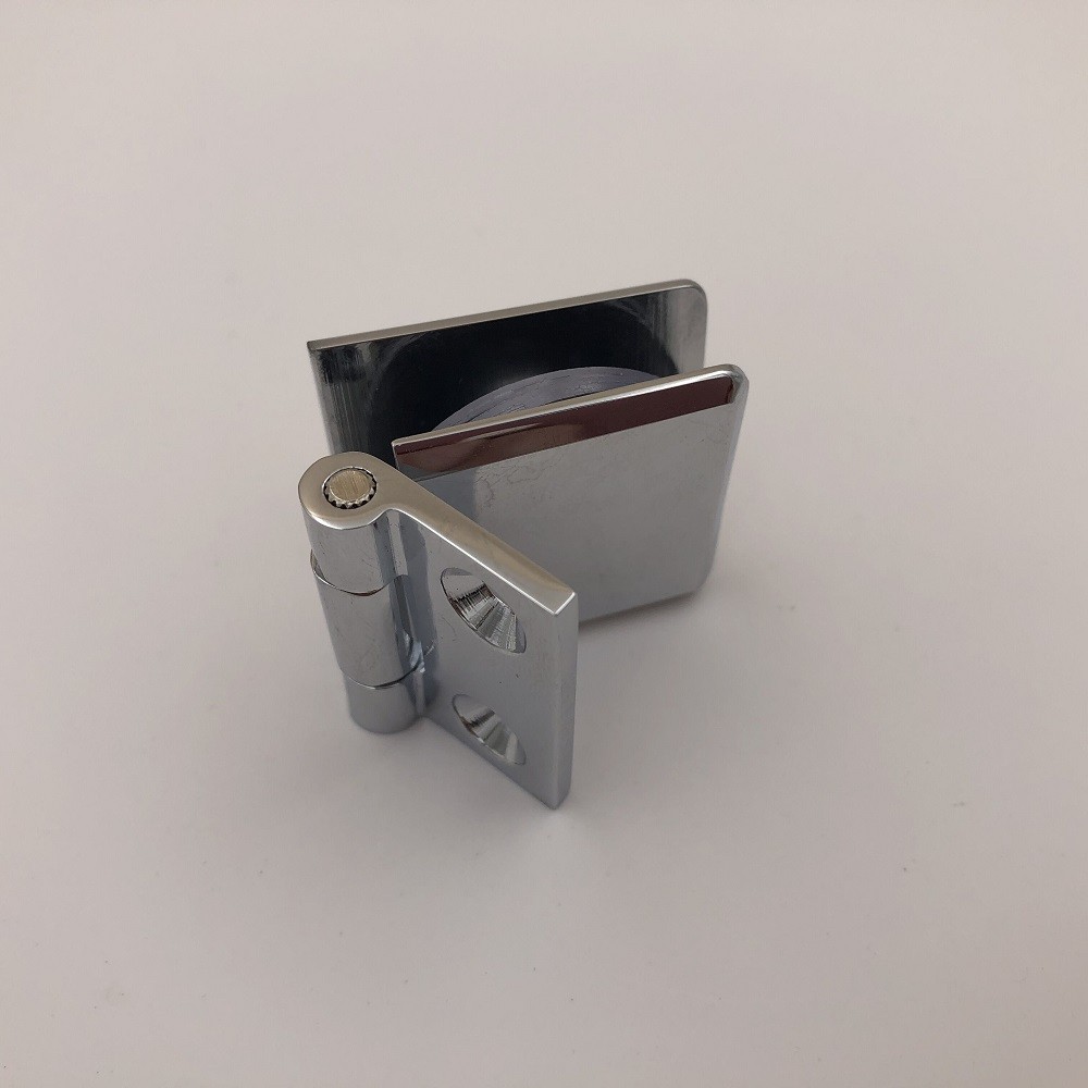 small single glass hinge
