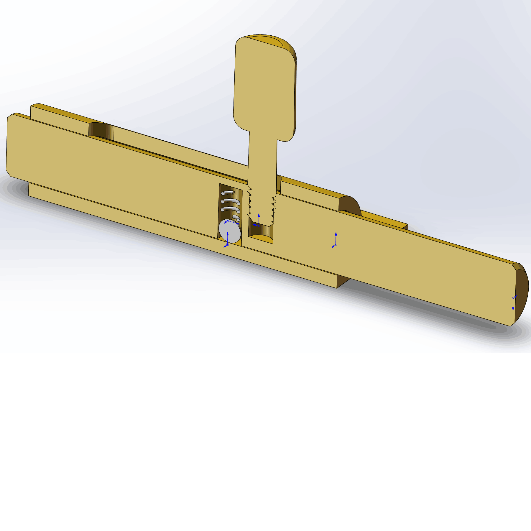 70mm sliding bolt