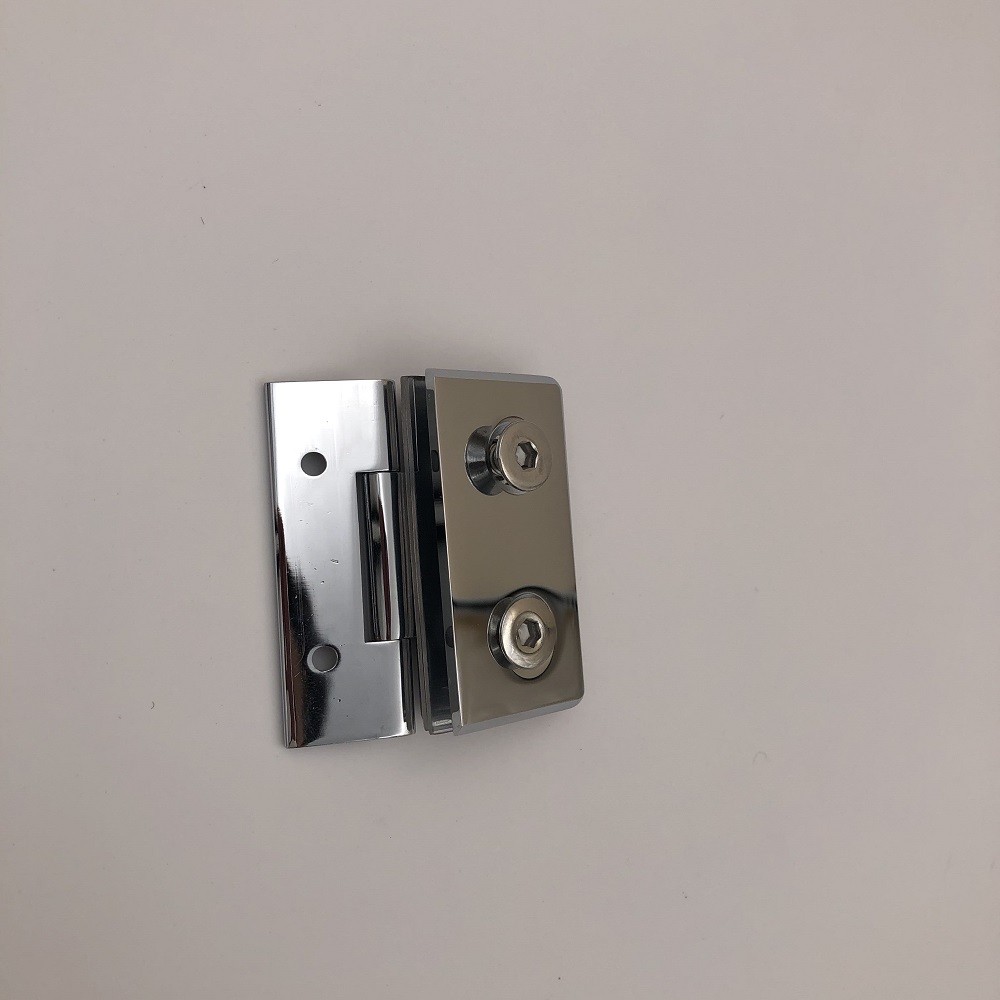 big single glass hinge